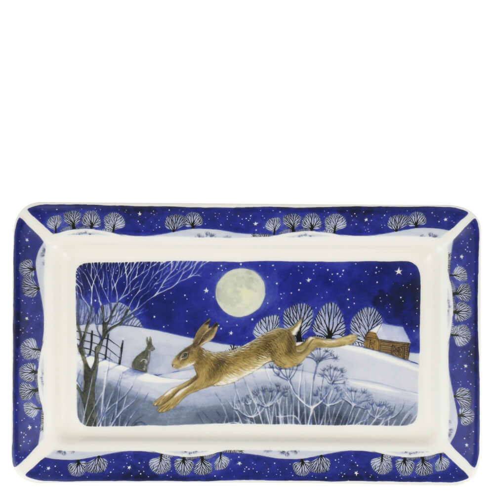 Emma Bridgewater Midnight Hare Medium Oblong Plate